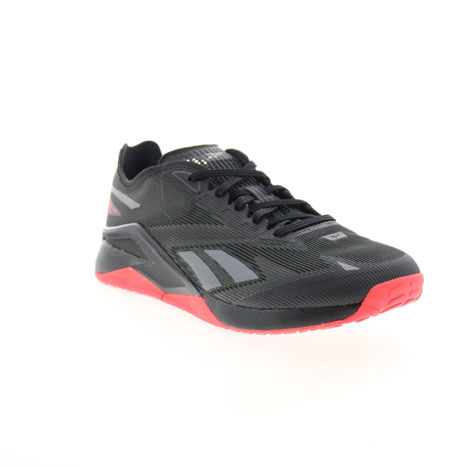 Reebok Nano X2 Froning Mens Black Canvas Athletic Cross Training Shoes - Image 2