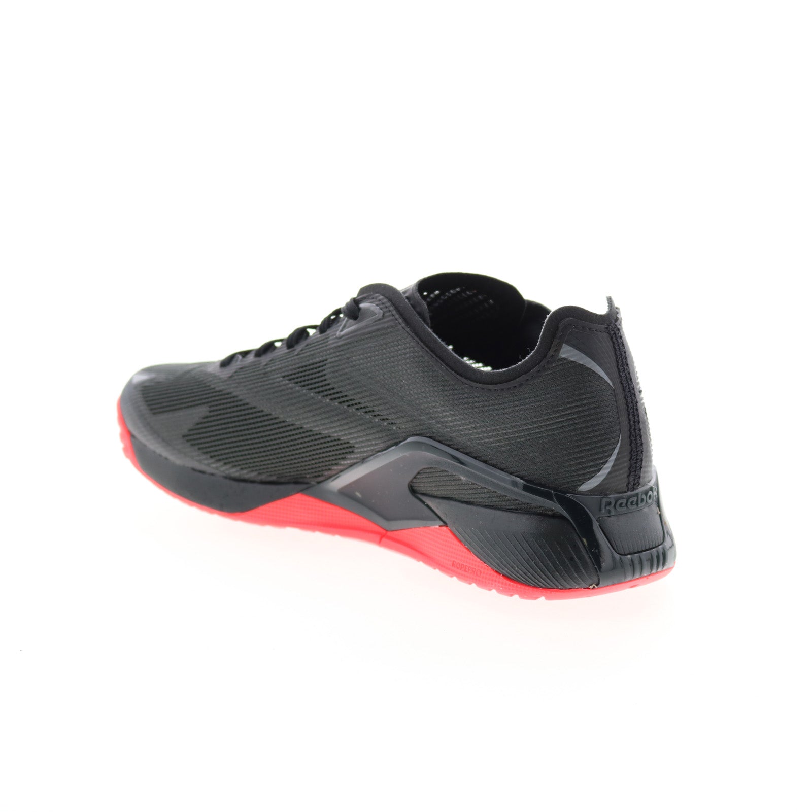 Reebok Nano X2 Froning Mens Black Canvas Athletic Cross Training Shoes - Image 6