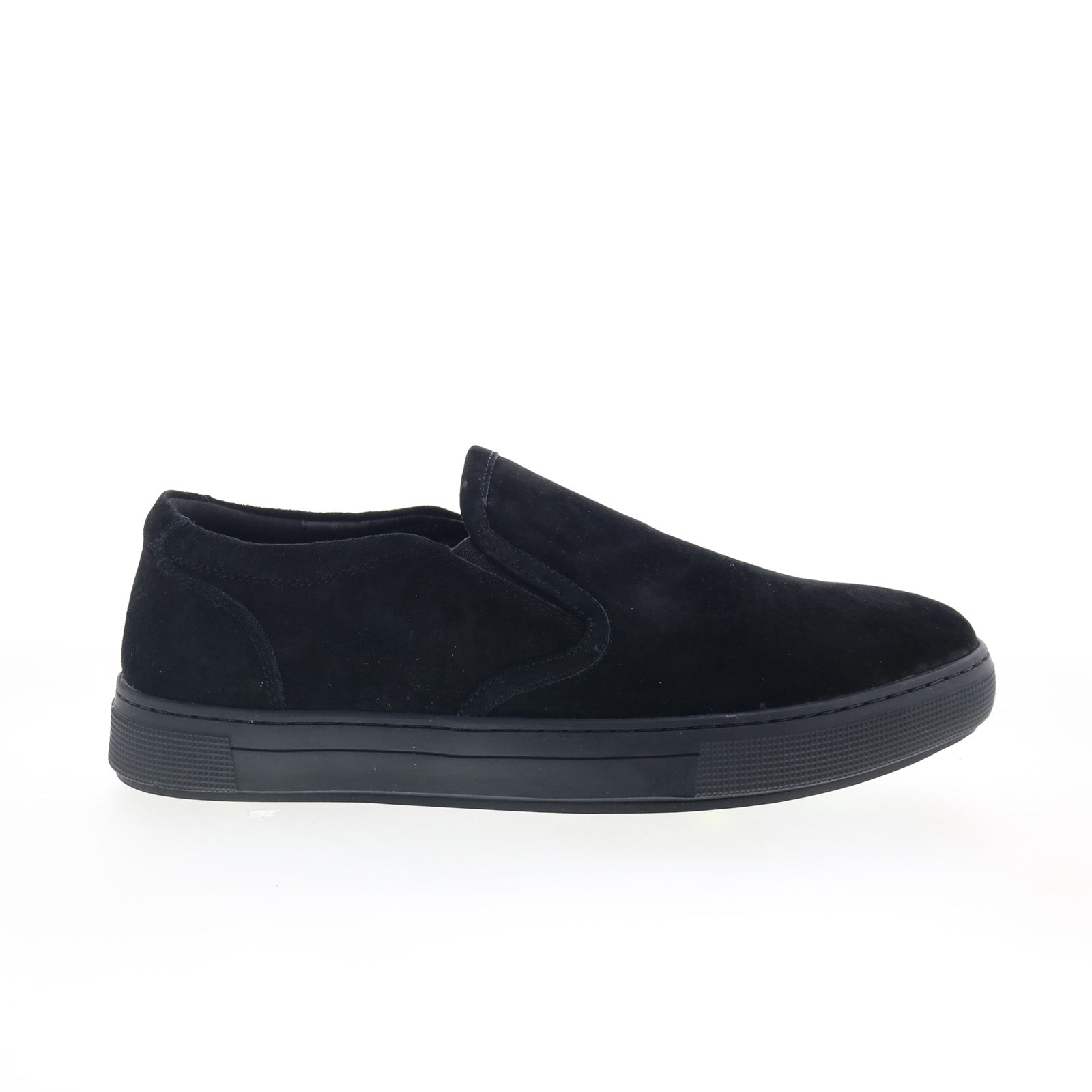 mcx074s_kip_black_01_b02a40a0-1701-410a-bea7-7966775406ba Propet Kip MCX074SBLK Mens Black Extra Wide Suede Lifestyle Sneakers Shoes - Image 1