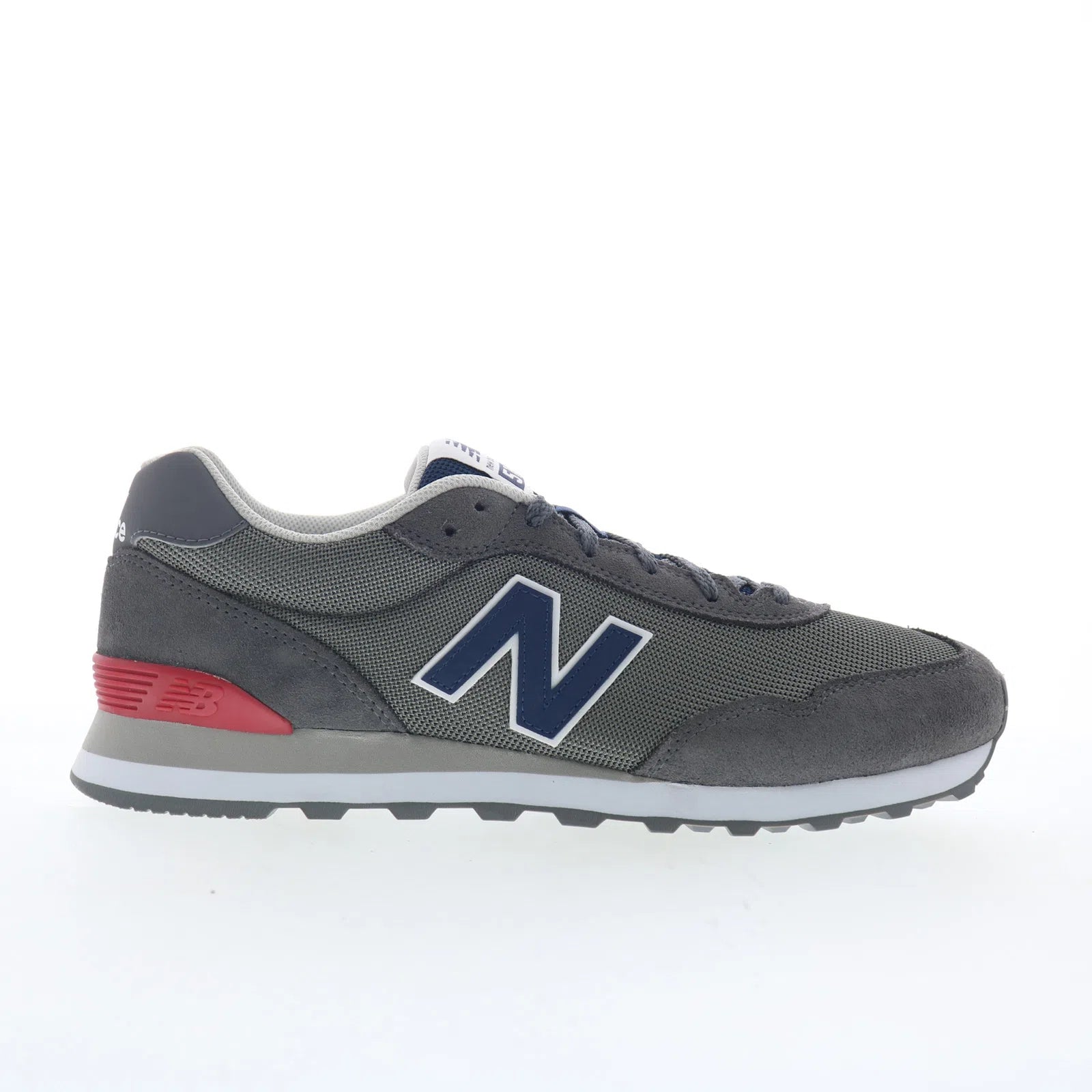 ml515ugg_515_grey_blue_01 New Balance 515 ML515UGG Mens Gray Mesh Lace Up Lifestyle Sneakers Shoes - Image 1
