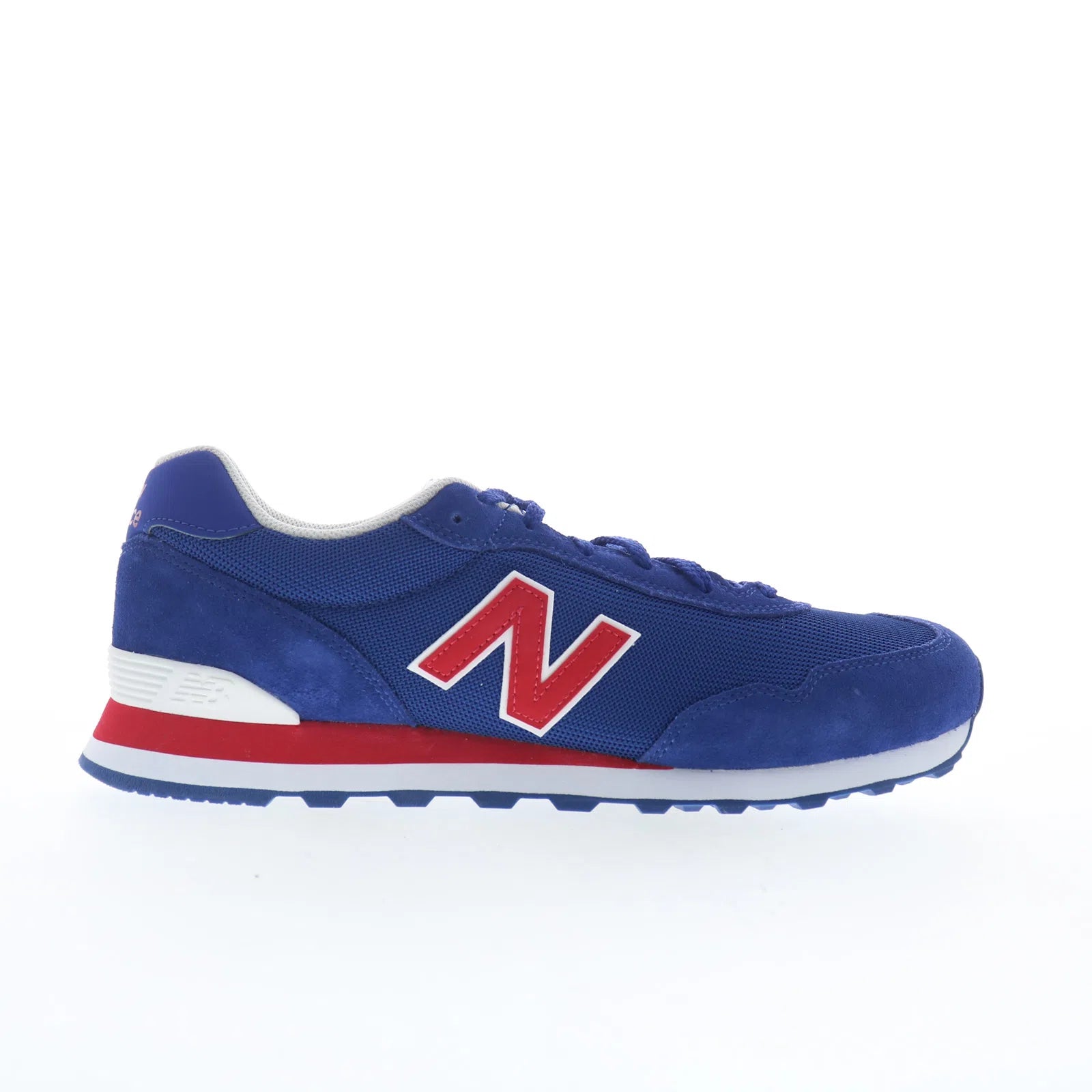 ml515urb_515_blue_red_01 New Balance 515 ML515URB Mens Blue Mesh Lace Up Lifestyle Sneakers Shoes - Image 1