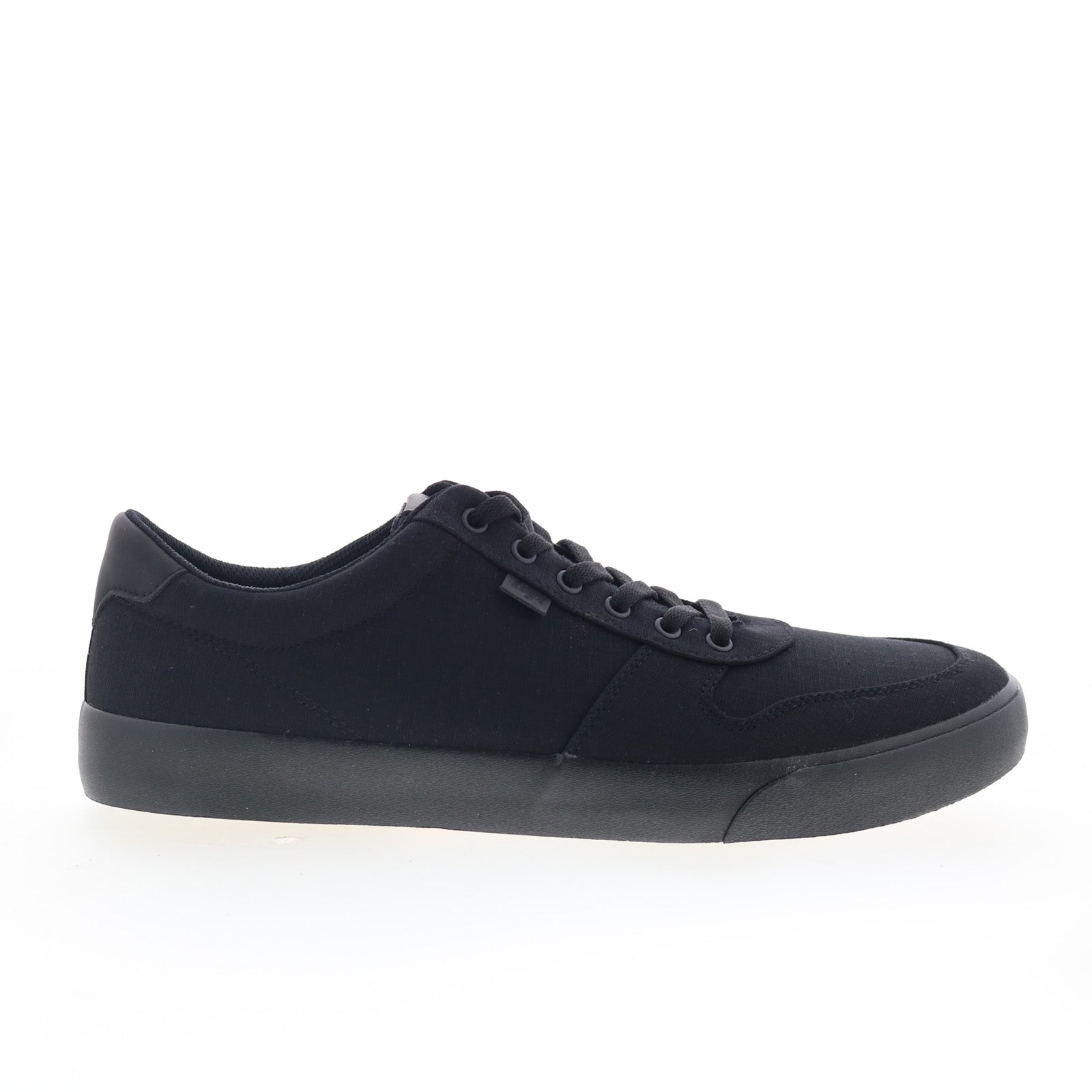 mvinec-001_vine_black_01_e5a668a1-e97a-4673-bc19-e3375dfcc394 Lugz Vine MVINEC-001 Mens Black Canvas Lace up Lifestyle Sneakers Shoes - Image 1