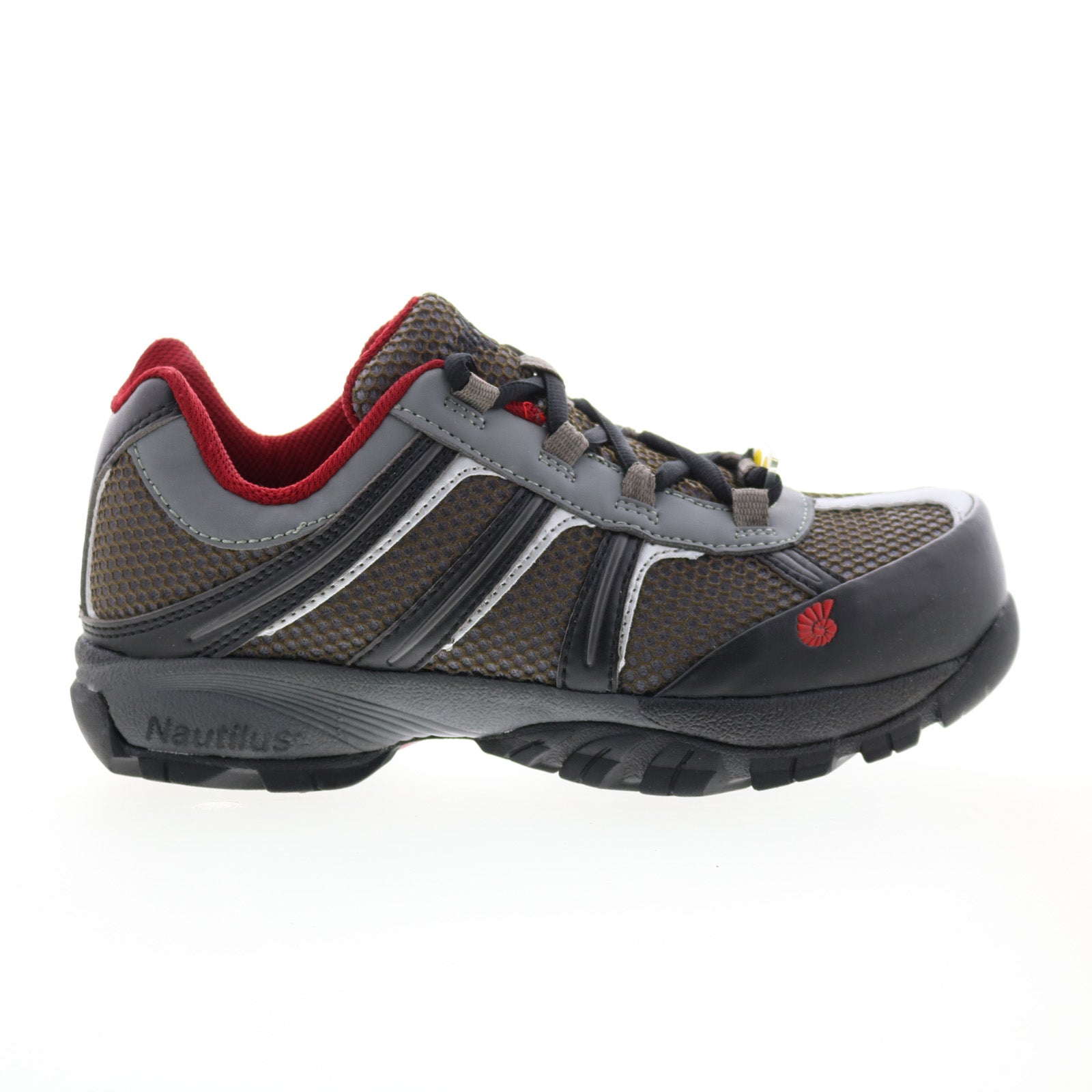 n1343_spark_st_grey_black_01_d48a0ad9-5ae3-4244-8ab9-978ebcadf720 Nautilus Specialty Electrostatic Dissipative SD10 Mens Gray Wide Work Shoes - Image 1