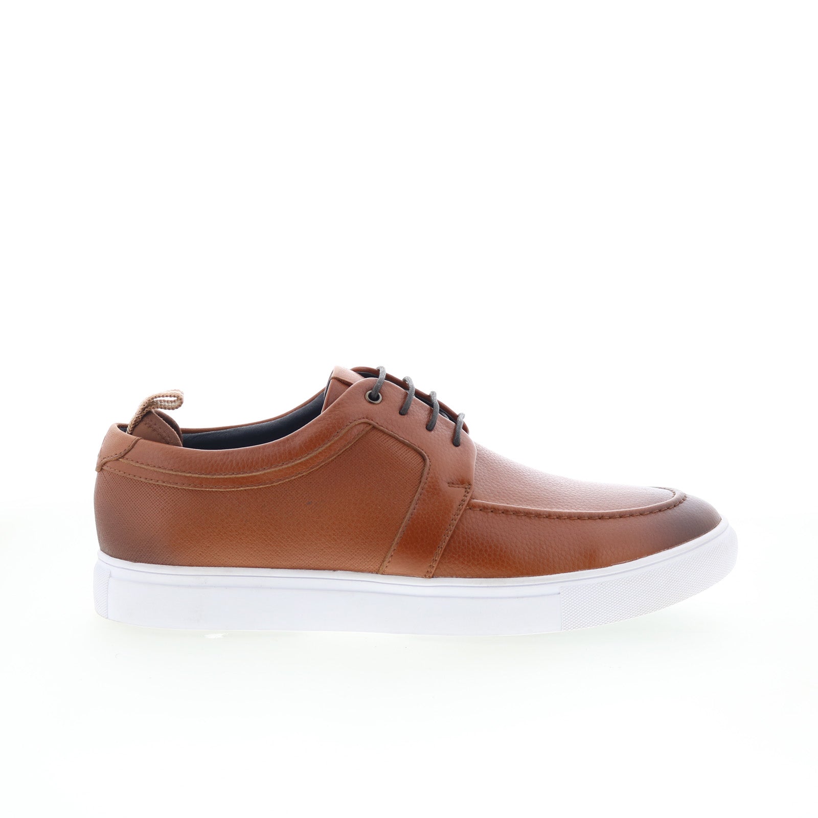 rg5768l_basque_cognac-img4_01_3ee80b75-4c8d-490e-8916-fa7fc7ba9eae Robert Graham Basque RG5768L Mens Brown Leather Lifestyle Sneakers Shoes - Image 1
