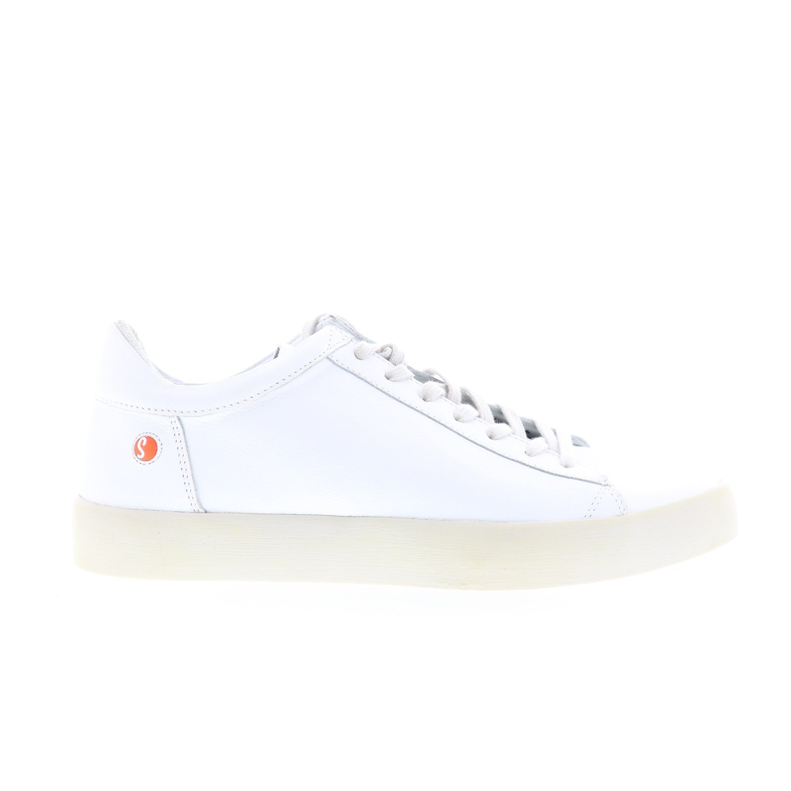 ricky703sof-001_white-img4_01_12509a87-be5d-49b7-ab4e-ec46727ecd97 Softinos Rick RICK703SOF-001 Mens White Leather Lifestyle Sneakers Shoes - Image 1