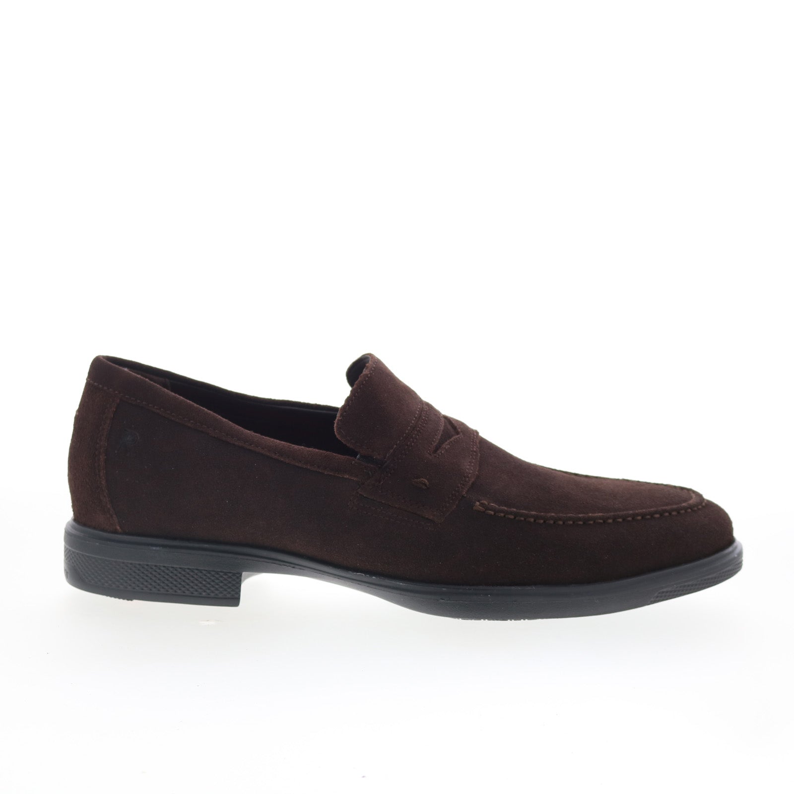 rmkeenan_dark_brown_01_1e005aa8-0a07-4309-aeaa-09d0acebc284 Rockport Keenan RMKEENAN Mens Brown Suede Lifestyle Sneakers Shoes - Image 1