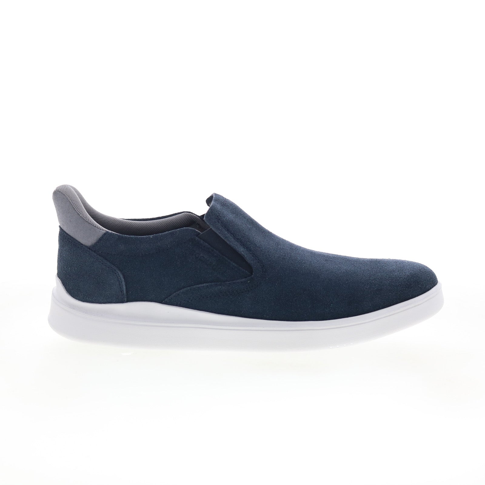 rmtristens_dark_blue_01_6944ca33-b19a-431c-a5ce-ef951ad5e402 Rockport Tristens RMTRISTENS Mens Blue Wide Suede Lifestyle Sneakers Shoes - Image 1