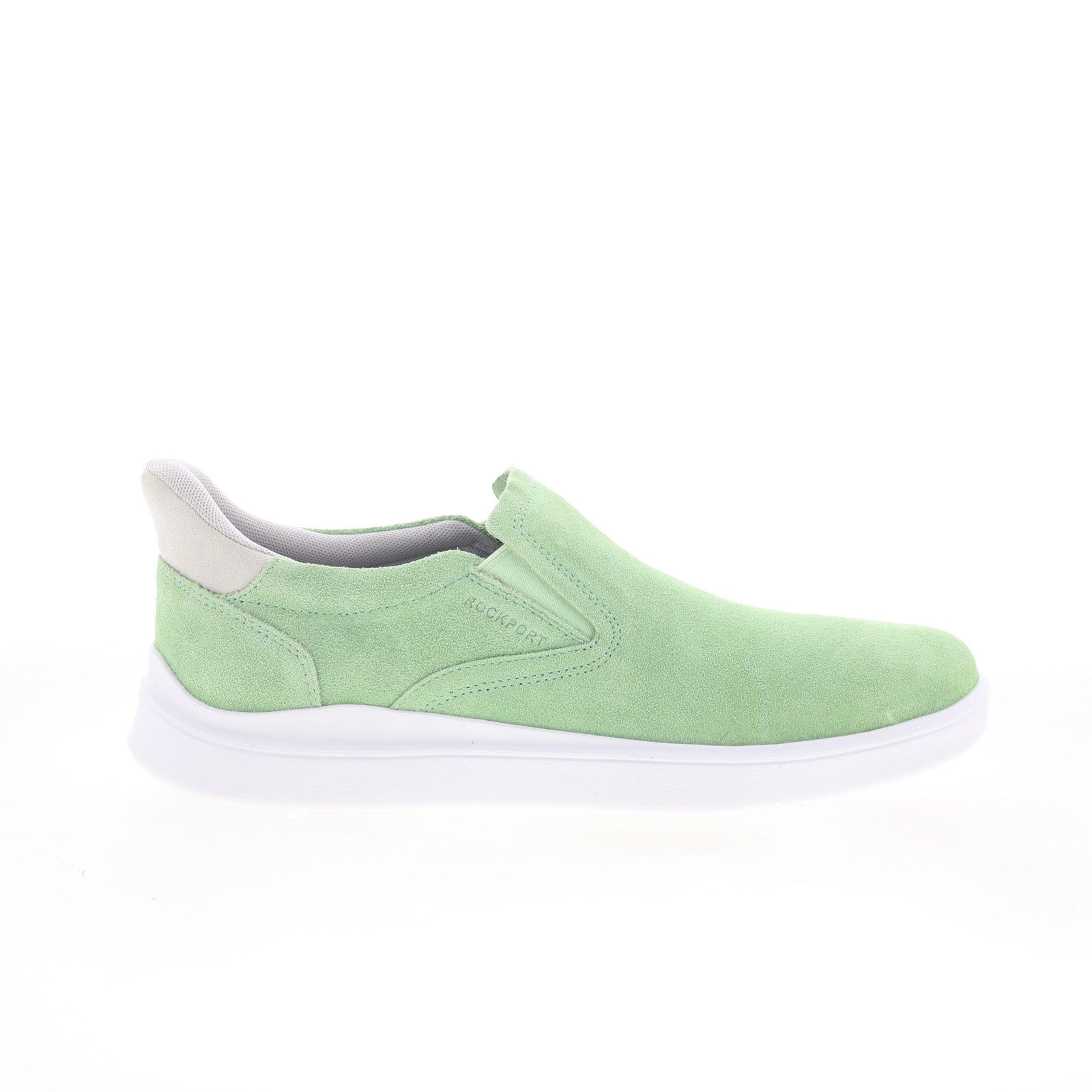 rmtristens_light_green_01_80b2a3ea-a750-4b32-b22d-71acf3204e2e Rockport Tristens RMTRISTENS Mens Green Suede Lifestyle Sneakers Shoes - Image 1