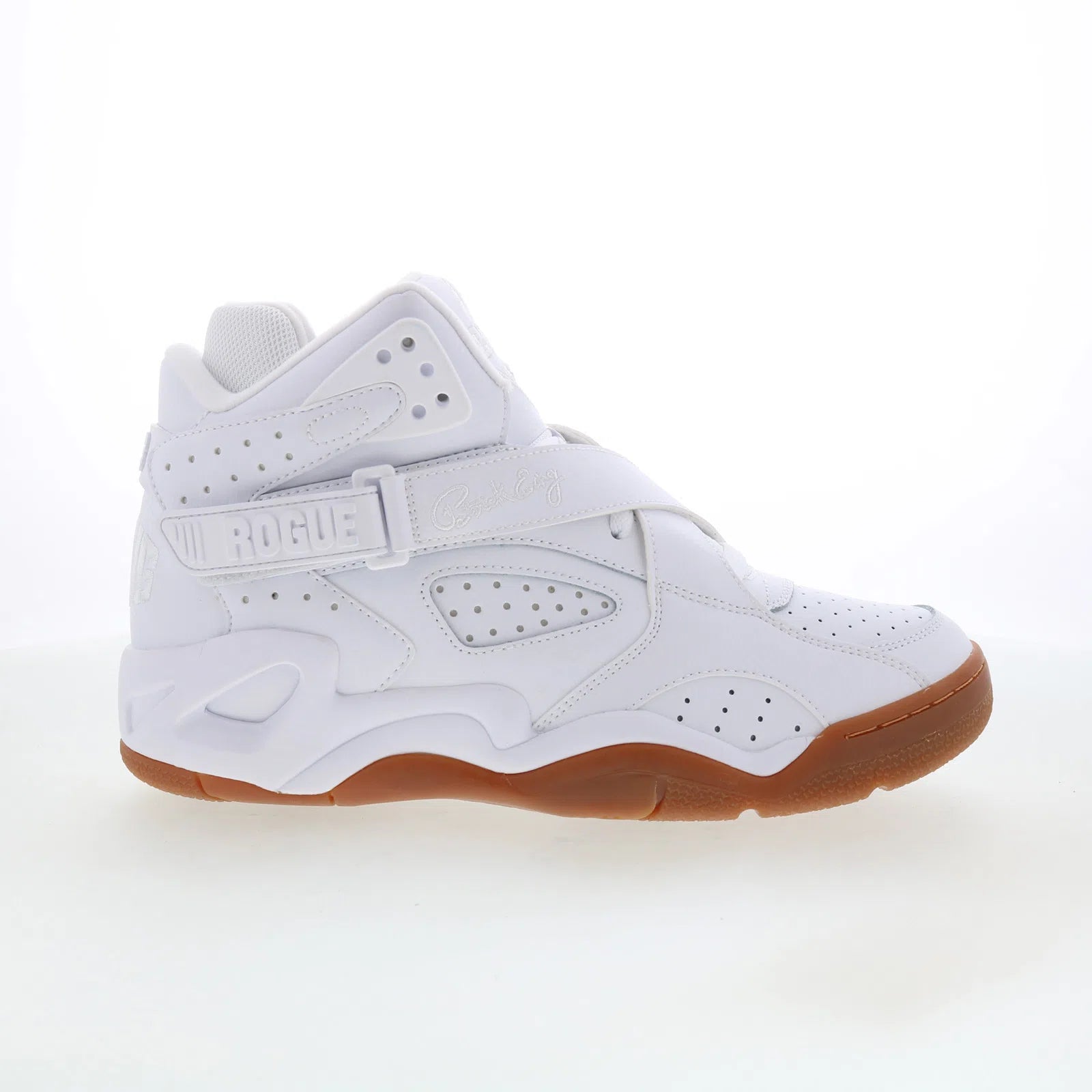 rogue_1bm02588-156_white_gum_01 Ewing Athletics Rogue 1BM02588-156 Mens White Lifestyle Sneakers Shoes - Image 1