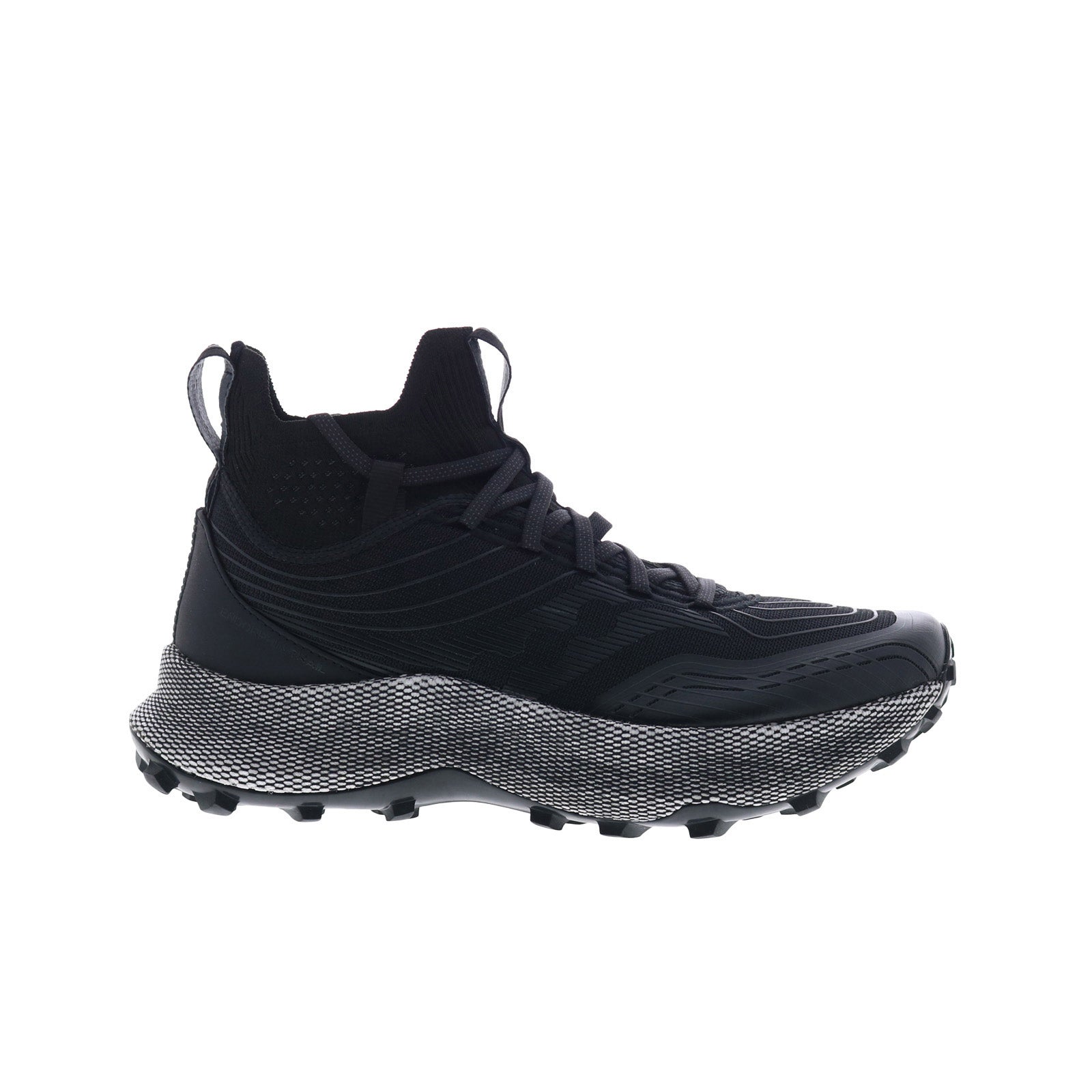 s20646-05_black_gravel-img4_reshoot_01 Saucony Endorphin Trail Mid S20646-05 Mens Black Athletic Hiking Shoes - Image 1