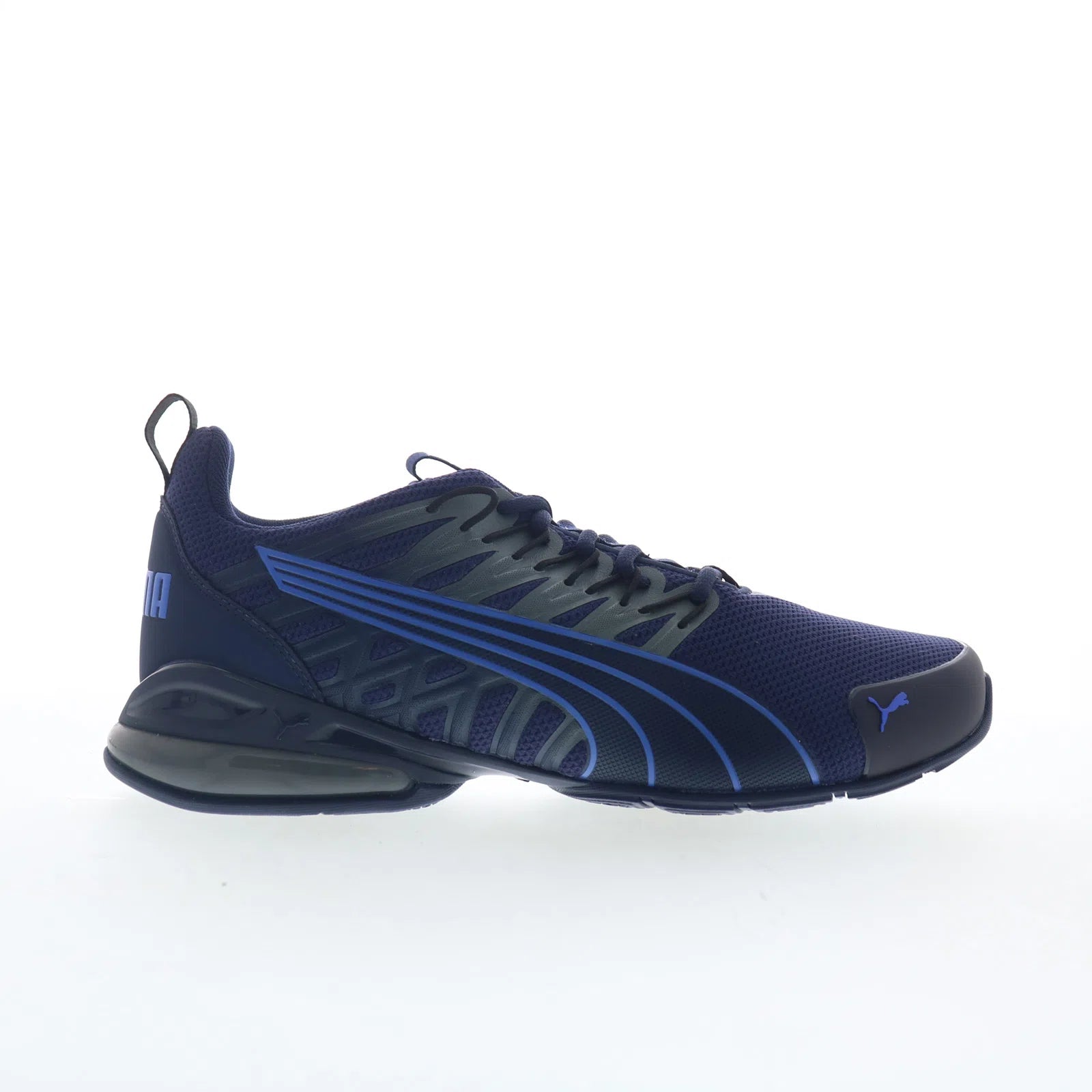 voltaic_evo_37960140_puma_navy_royal_sapphire_01 Puma Voltaic Evo 37960140 Mens Blue Mesh Lace Up Athletic Running Shoes - Image 1