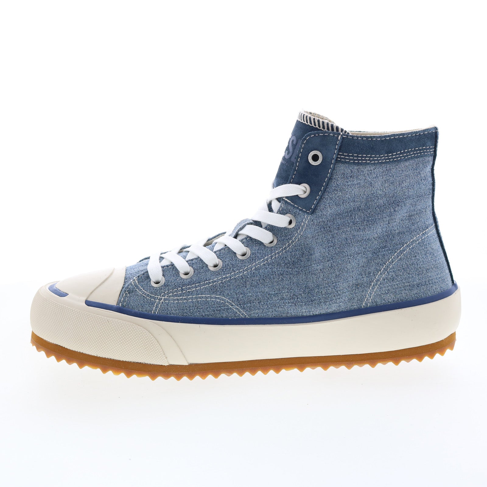 Diesel S-Principia Mid Y02740-P1473-H8955 Mens Blue Lifestyle Sneakers Shoes - Image 5