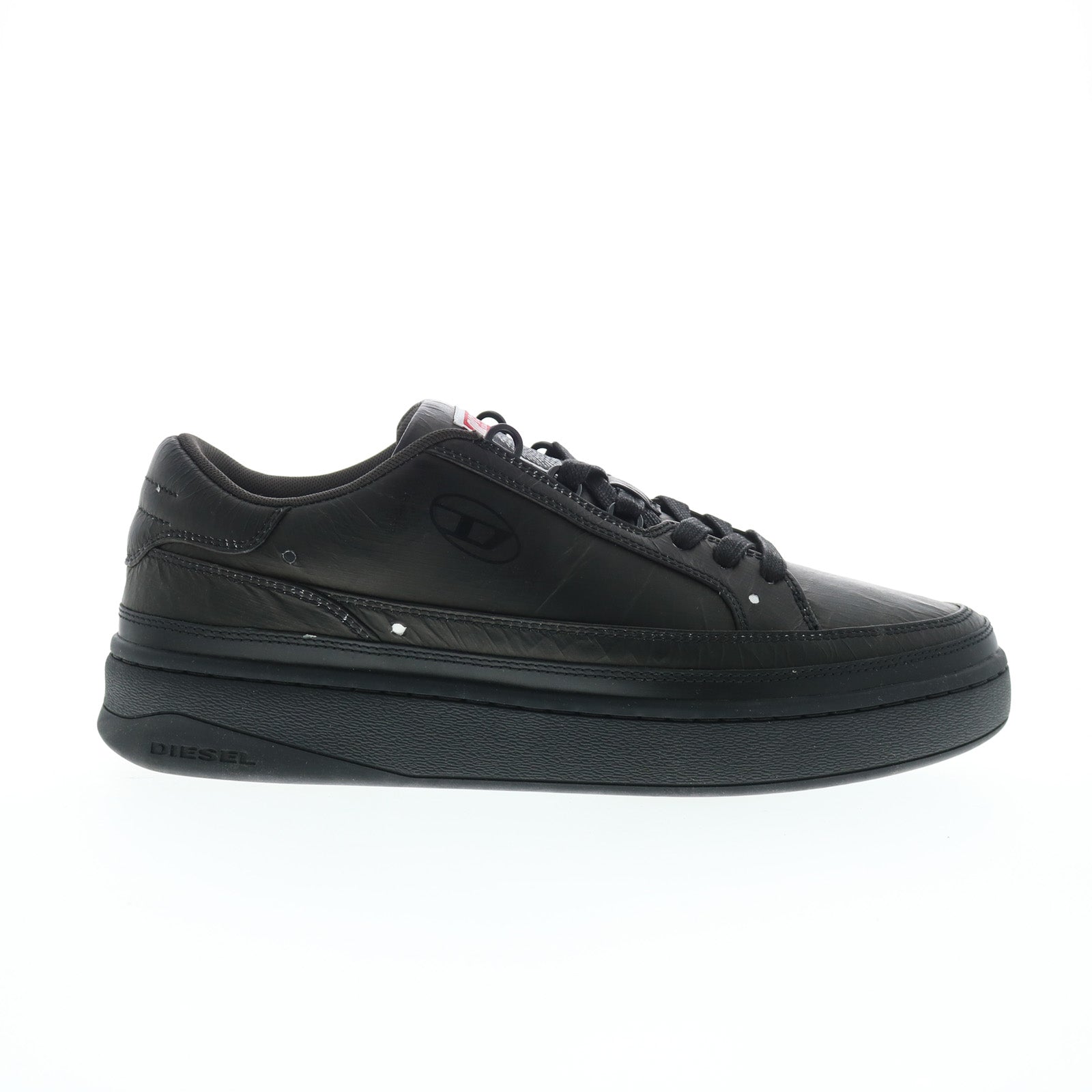 y03065-p5158-h1532_s-sinna_low_tk_black_white_01 Diesel S-Sinna Low TK Y03065-P5158-H1532 Mens Black Lifestyle Sneakers Shoes - Image 1